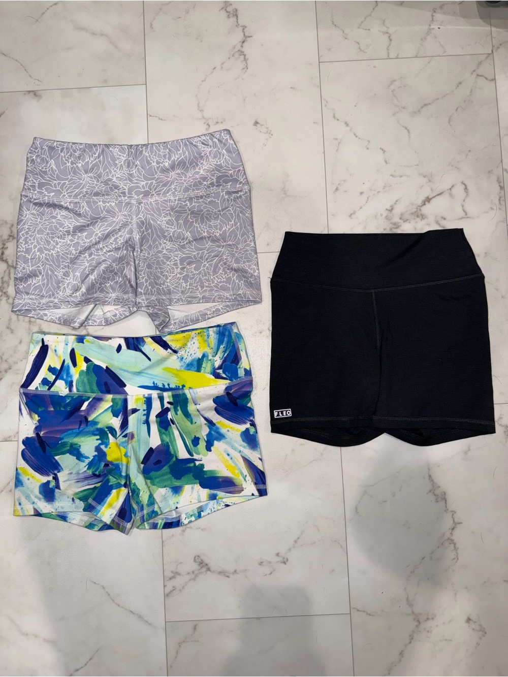 Fleo High Rise Shorts Lot